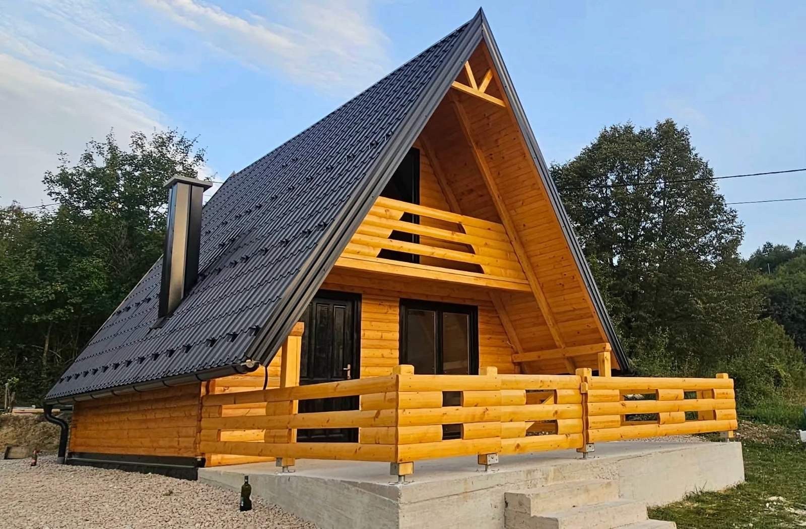 Realizovana vikendica - projekat 15, Vikendice BL Banja Luka